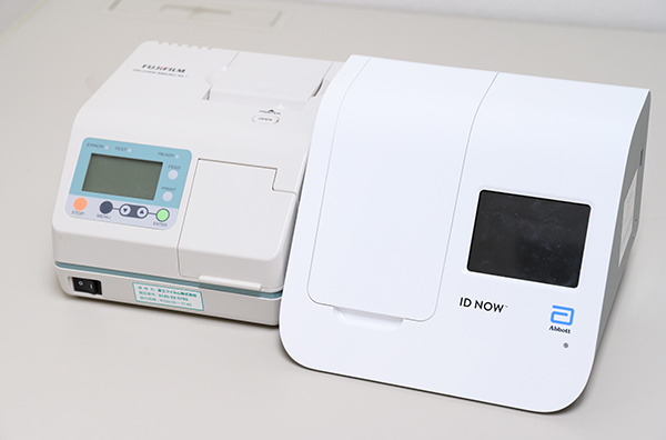 迅速検査(新型コロナウイルス検査、インフルエンザ検査など)
